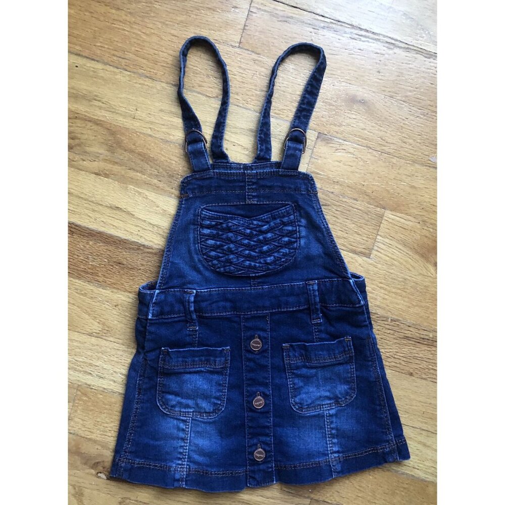 Mayoral Blue Jean 2T Skirt Jumper Overall